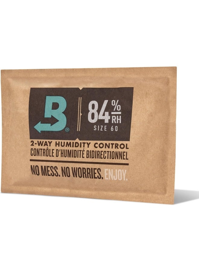 Boveda 84% Two-Way Humidity Control Pack For Seasoning – Season Wood Containers – Size 60 – Single – Individually Wrapped Seasoning Packet - Image 1